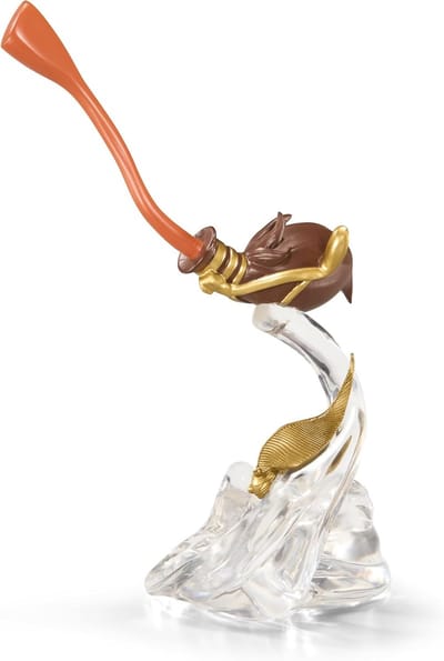 Actiefiguur met Vliegende Bal - Verzamelbeeldje Speelgoed - Verzamelen en Decoreren - Gedetailleerd Plastic Ontwerp - 17 Centimeter Hoog - Meerkleurig