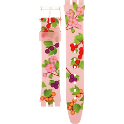 Swatch Plastic - Originals Medium (34mm) /Access/Solar/Musicall/Stop - G/SK/SL/SR/SS/SO28 AGP150 GP150 Merry Berry Horlogeband