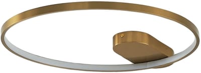 Kosilum - Evelia - Plafondlamp - Goud/Messing - Staal, aluminium en silicium