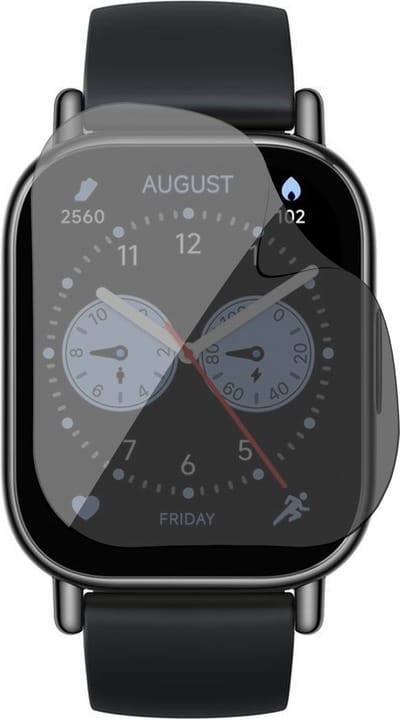 Privacy Screenprotector geschikt voor Xiaomi Watch 5 Lite - 1x FlexGuard Screen Protector
