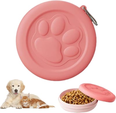 Generisch Snack-tas voor honden, lekkernijenzak, vochtbescherming, lekvrije voerdispenser, navulbaar, voor oudere puppy's, sterke kauwers, onderweg en buiten
