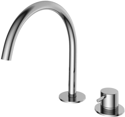 Hotbath Cobber CB023 wastafelkraan 2-gats chroom