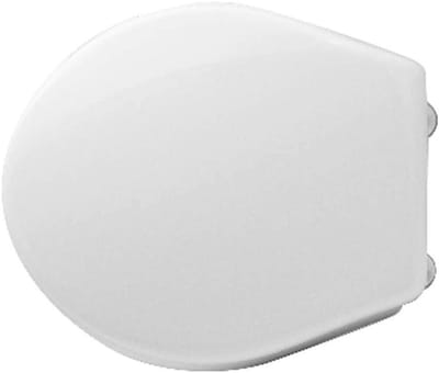 WC-bril - Toiletzitting - Badkamer vernieuwen - Gestabiliseerd hout - 415-44 cm - Wit