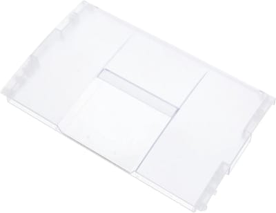 Vrieslade Klep - Vrieslade Deur - Apparaat Reparatie - Origineel Onderdeel - 39x24 cm - Transparant