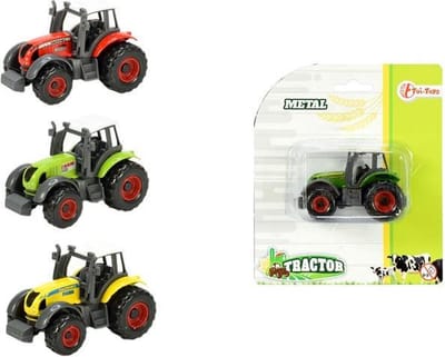 Toi Toys Die-cast Boerderij tractor (1 stuk) assorti