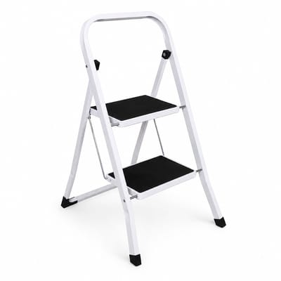 Huishoudtrap – 2 treden - Lichtgewicht – Anti-Slip – Max. 150 kg