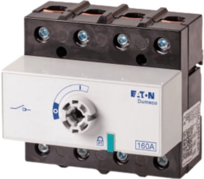 Eaton Lastscheidingsschakelaar, DMM, 160 A, 4-polig, stopfunctie optioneel, zonder draaigrepen en aandrijfas, 6085418