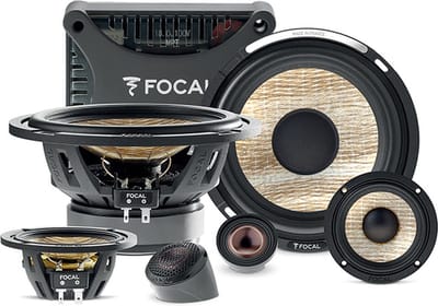 Focal PS165F3E - Autospeaker - 3 weg Composet - 16,5cm High End speakerset - 165mm autoboxen