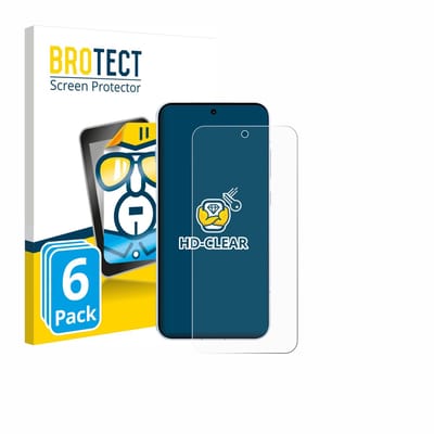 BROTECT - Screenprotector voor Oppo Find X8s - Folie Beschermfolie transparant 6 Stuks