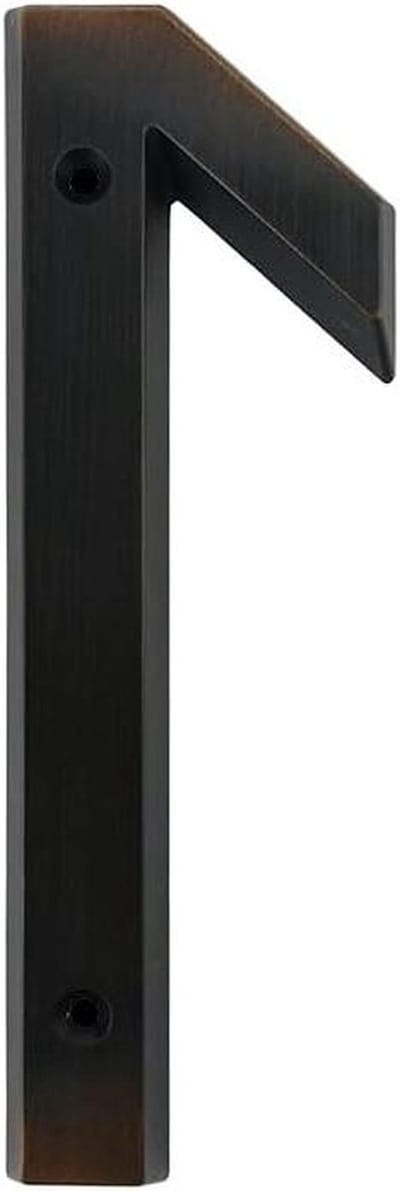 Huisnummer Metaal - Deurnummer - Huis Identificatie - Waterdicht Roestbestendig - 15.2 cm Hoog - Antiek Brons