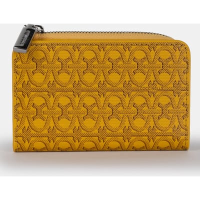 Coccinelle Purse With Multi Print In Yellow Maat: OS | Clutches Outlet | Dames | Geel
