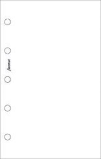 Filofax -vulling mini - wit notitiepapier