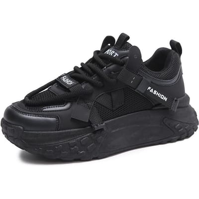 Herfst Nieuw Veelzijdig Ademend Dun Casual Sport Dames Schoenen 40 zwart