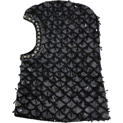 Dolce & Gabbana Versierde Gerokken Balaclava Hoed