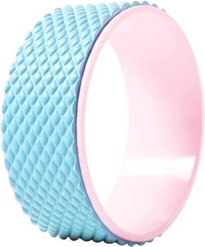Pilates Cirkel - Yoga Wiel - Spieropbouw - Ruggenwervel Ondersteuning - 31.5 cm - Blauw
