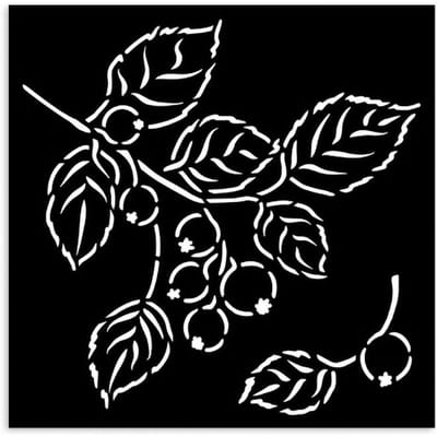 Sjabloon "Whispering Woods - Berries"