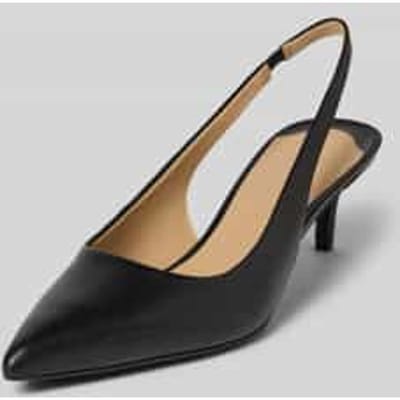Pumps van leer met naaldhak, model 'LOLAH II'