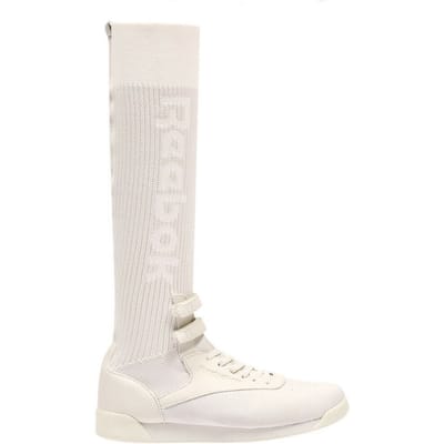 Reebok Classic Freestyle Hi Ultraknit Damestrainers Slip On Schoenen Wit BS8666