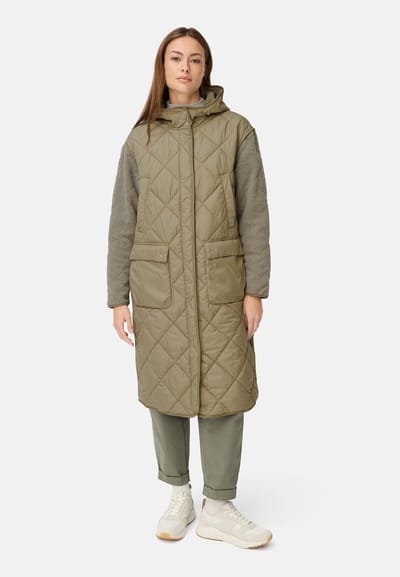 camel active Jas met zakken - Maat womenswear-34 - Olijf