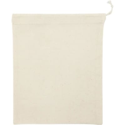 Creativ Company Katoenen Knikkerzak 21x25 cm Naturel 5 stuks
