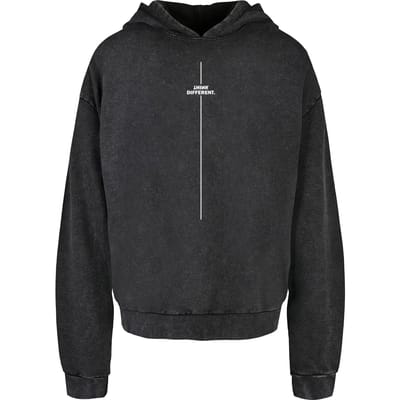 Hoodie Merchcode Think Different Acid Washed