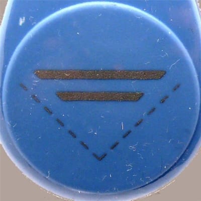 Artemio rechte hoekpons 2,5 cm