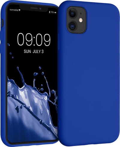 kwmobile telefoonhoesje geschikt voor Apple iPhone 11 - Hoesje voor smartphone - Back cover in Baltisch blauw