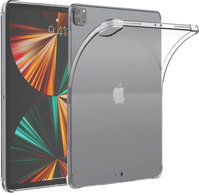 Schokbestendige TPU Hoes Geschikt voor Apple iPad Pro 12.9 (2018/2019/2021/2022) - Shockproof Back Cover Transparant