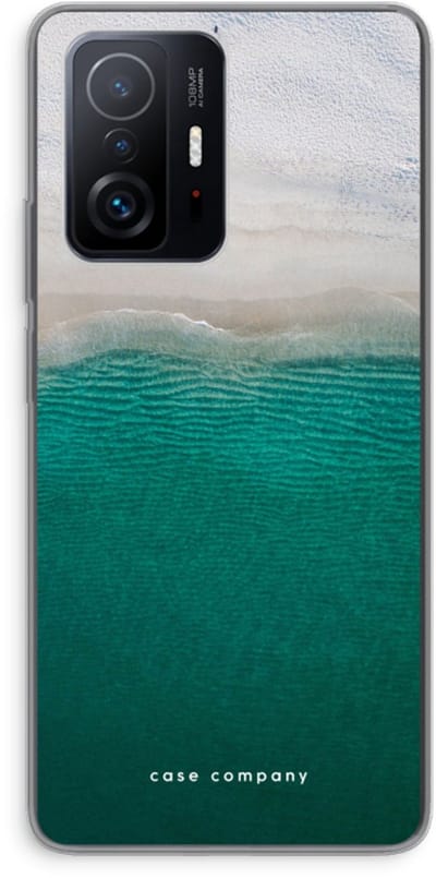 Case Company® - Hoesje geschikt voor Xiaomi 11T hoesje - Stranded - Soft Cover Telefoonhoesje - Bescherming aan alle Kanten en Schermrand