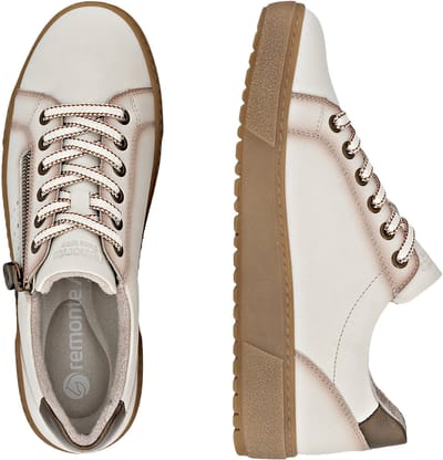 Rock Leren Lage Sneakers
