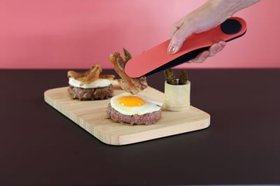 2 in 1 Spatel en Tang - 22 cm - Twist - Trebonn