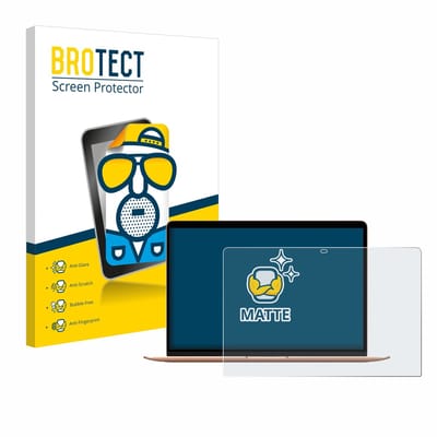 BROTECT - Screenprotector voor Apple MacBook Air M1 2020 - Folie Beschermfolie matte