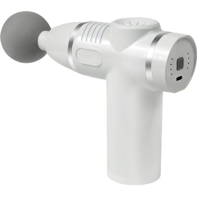Mini Fascia Gun Oplaadbare 12-kops Spierstimulator Professionele Kwaliteit Fitness Speciale Nek Gun Massage Gun English