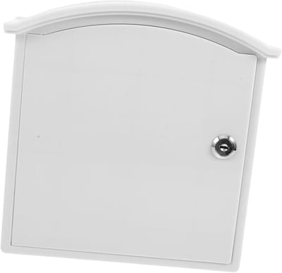 WOONEKY Jug Secure Box Wandmontage Opbergorganizer Voor Buitenportiek Pakketdoos Met Slot