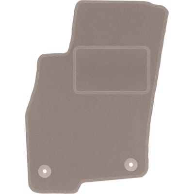 Beige bestuurdersmat voor: Fiat Grande Punto hatchback (2005-2009)