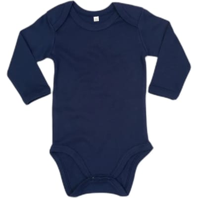 Babybugz | Baby long Sleeve Bodysuit | Nautical Navy | 3 - 6 Maanden
