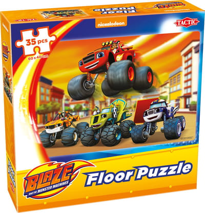 Tactic Blaze Vloerpuzzel – Puzzel – Vanaf 3 jaar – 35 stukjes – 60x40 cm