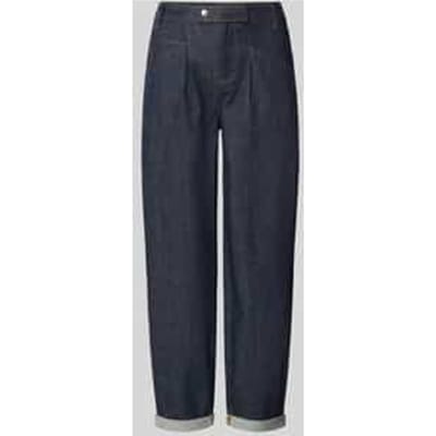 Regular fit barrel jeans van katoenmix model 'Studio Pants'