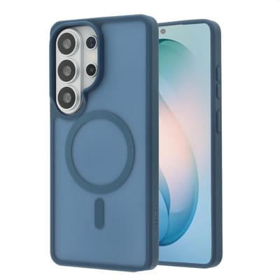 imoshion Hoesje - Geschikt voor Samsung Galaxy S26 Ultra - Color Guard Backcover met Magnetische Ring - Donkerblauw