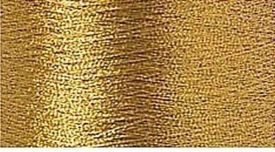 Borduurgaren Metallic - Gedecoreerd Garen - Luxe Borduurwerk - Fluweelzachte Viscose Ziel - 200 Meter - Goud