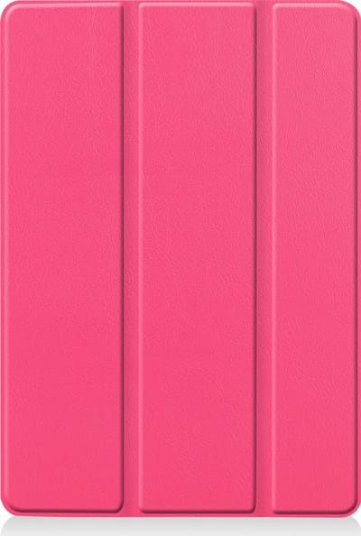 Hoesje - Geschikt voor Apple iPad 8 (2020) - 10.2 inch - 8e Generatie - Dun & Stevig - Trifold Bookcase - Hard Cover - Hardcover Book Case - Tablet Hoes - Roze