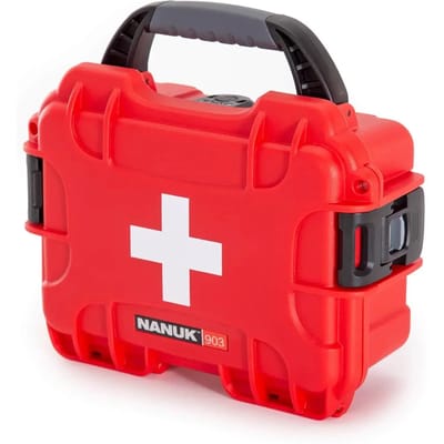 Lege EHBO-doos Nanuk 303 First Aid Logo