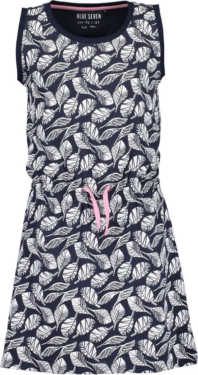 Blue Seven - Jurk - Navy - Maat 140