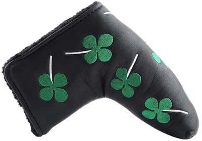 Dailygoody - Putter Cover Golf - Blade Cover - Bescherming voor je putter - Zwart - PU Materiaal - Perfect voor golfers - Ideaal voor op de golfbaan