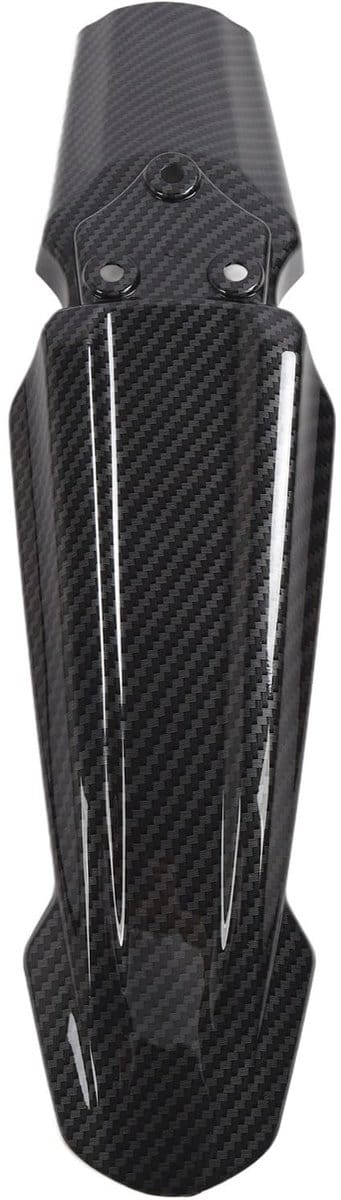 Dailygoods- Voorspatbord Koolstofvezel - Spatbord voor SurRon Light Bee X/S/X160/X260 - Bescherming tegen modder en puin - Veelzijdige pasvorm - Premium materiaal - Superieure bescherming
