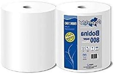 Keukenrollen Papier - Huishoudrollen - Schoonmaken en Afruimen - Ecolabel Gecertificeerd - 4 Pakken 800 Vel - Blauw