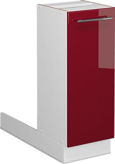 Vicco Fame-Line Keukeneiland – 30 cm zonder werkblad Bordeauxrode hoogglans