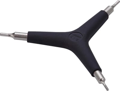 BBB Cycling Inbussleutelset Fiets ThreeStar - Fietsgereedschap Werkplaats Gereedschap - Inbus 2/2.5/3mm - Zwart - BTL-28