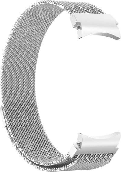 Milanees bandje - geschikt voor Samsung Galaxy Watch 7 / Watch FE / Watch 6 / Watch 6 Classic / Watch 5 / Watch 5 Pro / Watch 4 / Watch 4 Classic - zilver