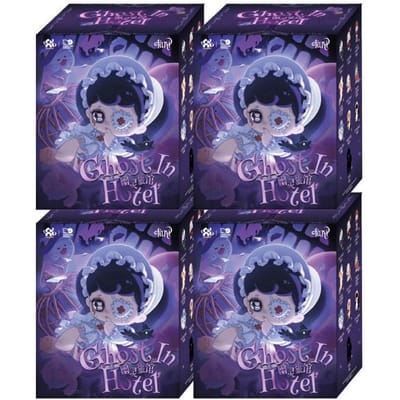 Nieuwe Tarti Ghost Hotel Serie Blind Box Decoratie Nieuwjaarscadeau Speelgoedmodel Bureau Decoratie